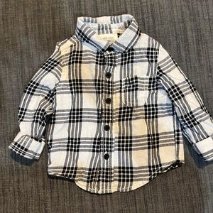 Okie Dokie 9 Months Button Shirt